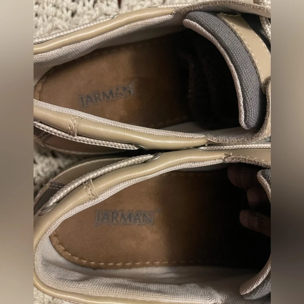 Jarman loafers lightweight summer shoes men’s size 7.5 great walking‎ shoes